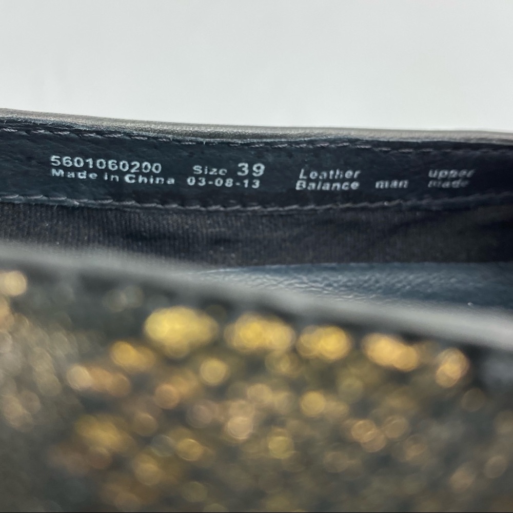 Dansko Olivia Snake Print Slip On Shoe Gold Black Size 8.5-9 - Picture 8 of 11